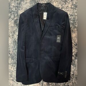 Express Men's Midnight Blue Blazer